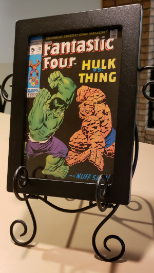 Iconic Hulk vs. Thing Cover is Frame-Worthy