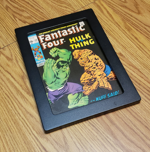 Fantastic Four #112 in a UV Safe Display